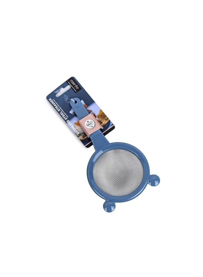 كويزين أرت مصفاة ستانلس ستيل بمقبض PP قطعة واحدة 10 سم